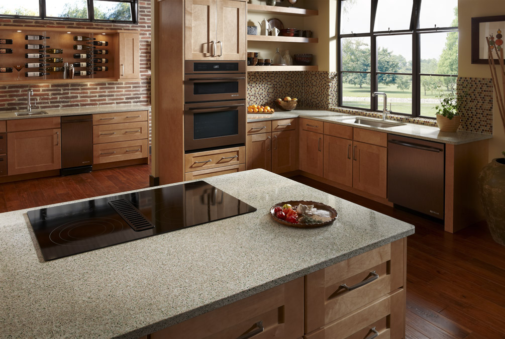 Forest Fern kitchen counter