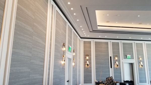 Acoustic Stretched Fabric Wall