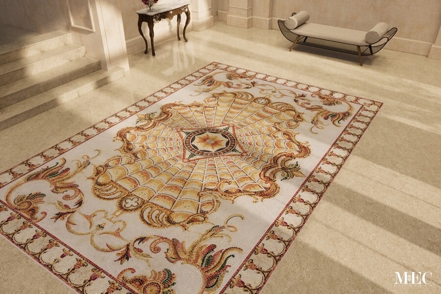 GANSEV - MARBLE MOSAIC RUG 