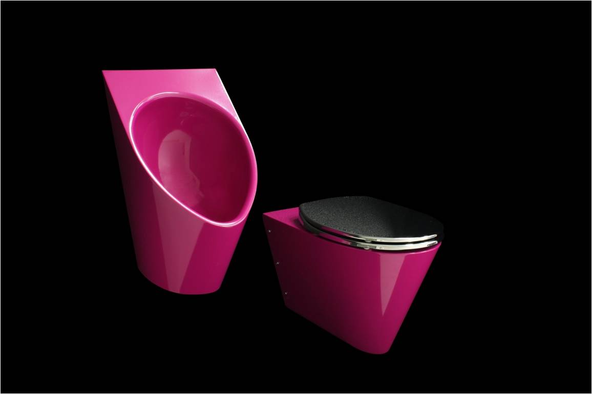 Mini Loo Wall Hung Toilet Configured for In-Wall Flushing System