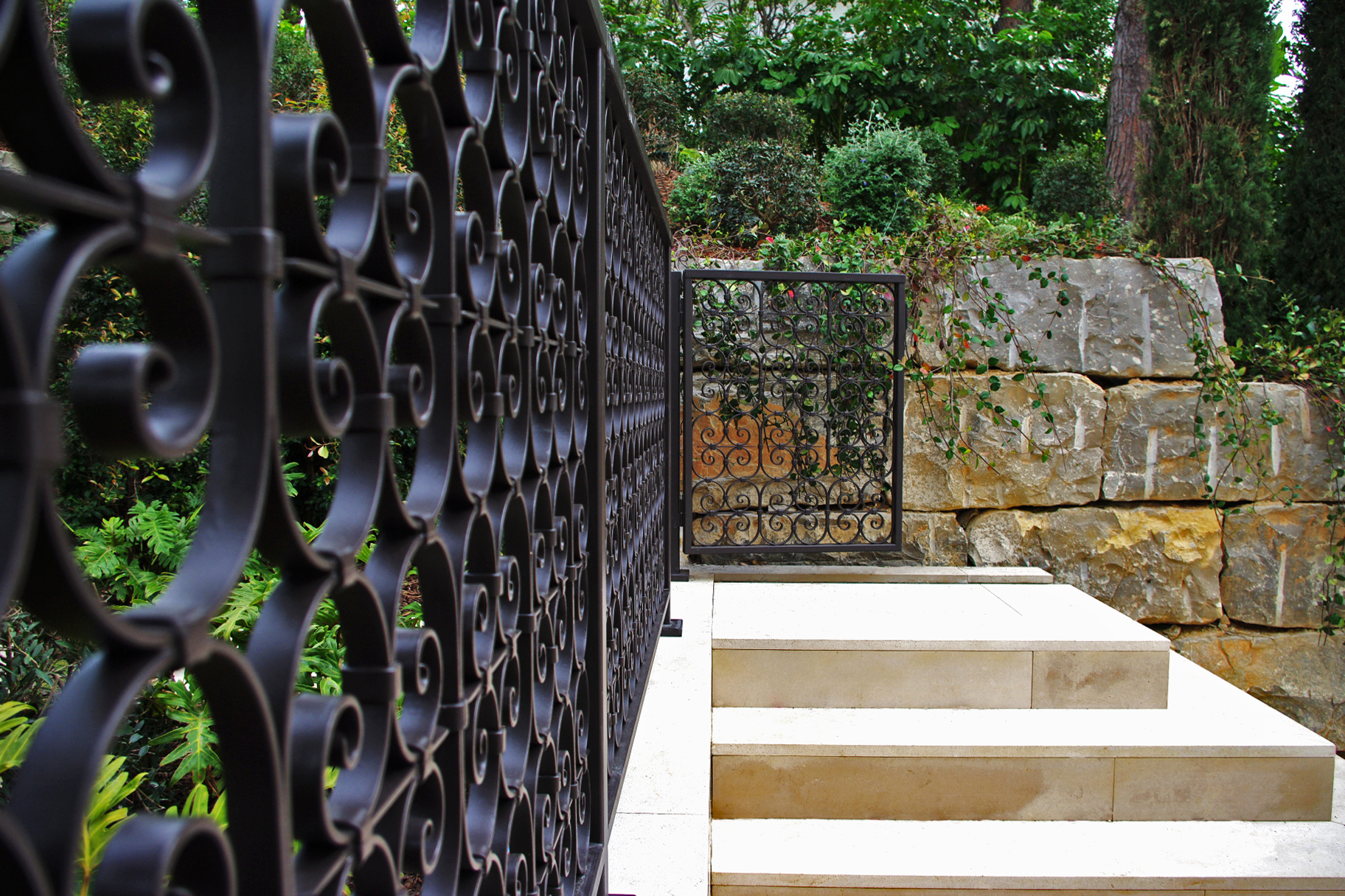 Railings for exteriors "Boheme"