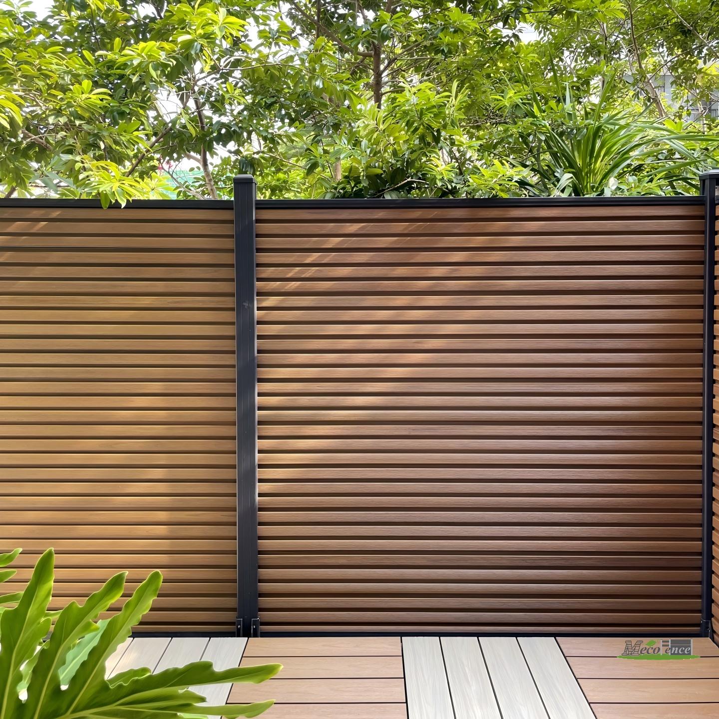 Horizontal Composite Fence