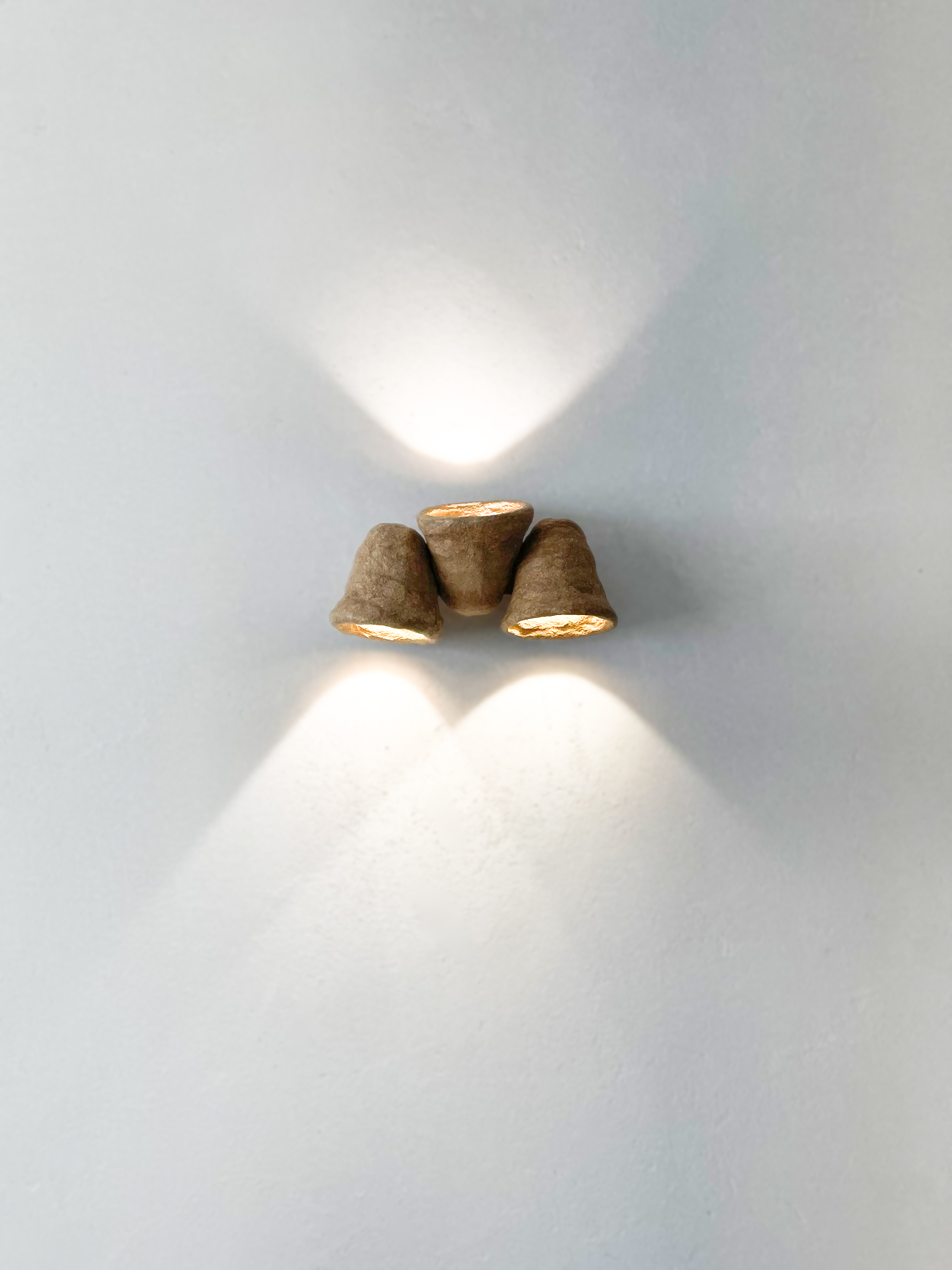 Three light wall sconce - (Cave) Pecherni collection