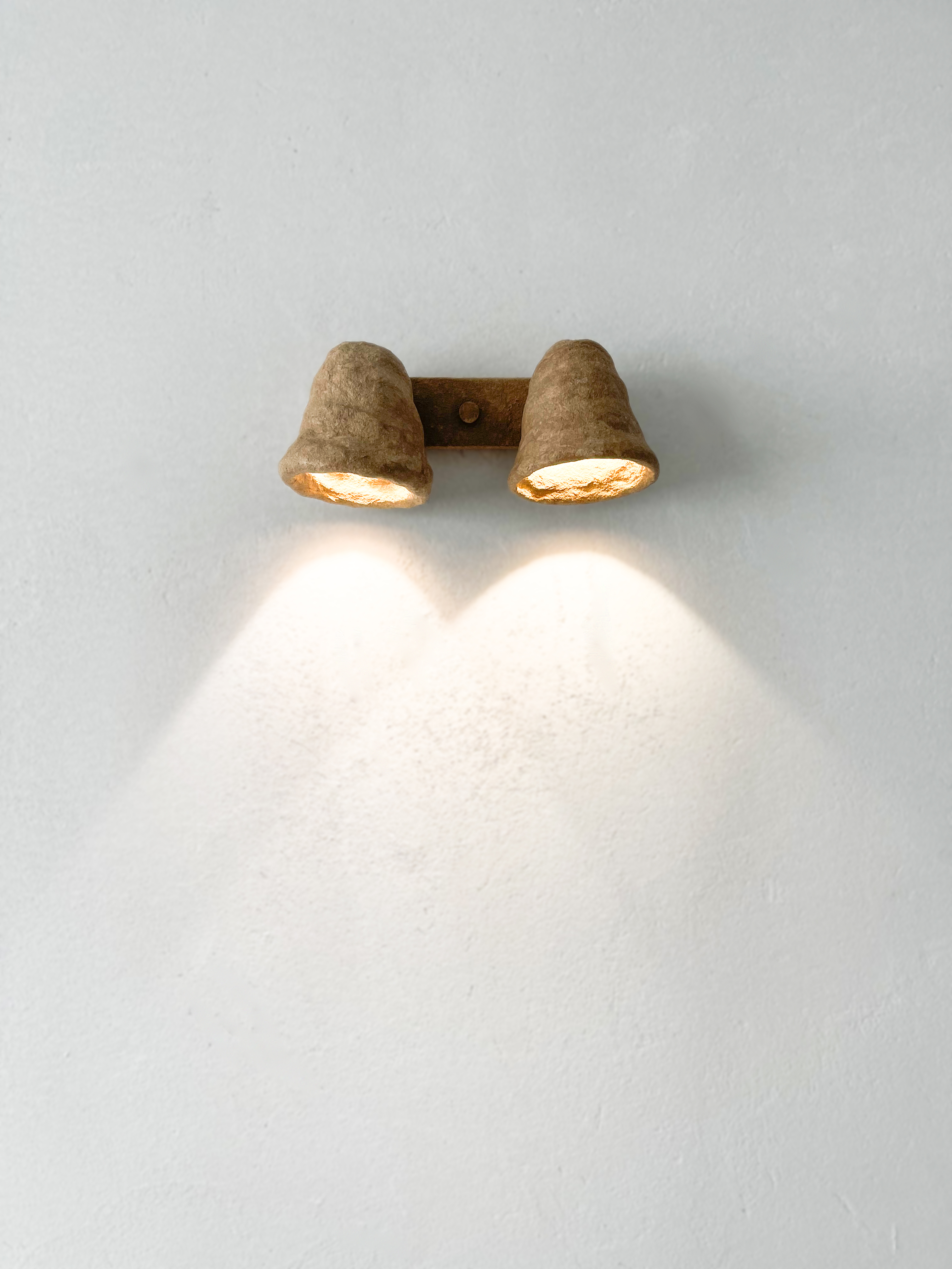 Two light wall sconce - (Cave) Pecherni collection