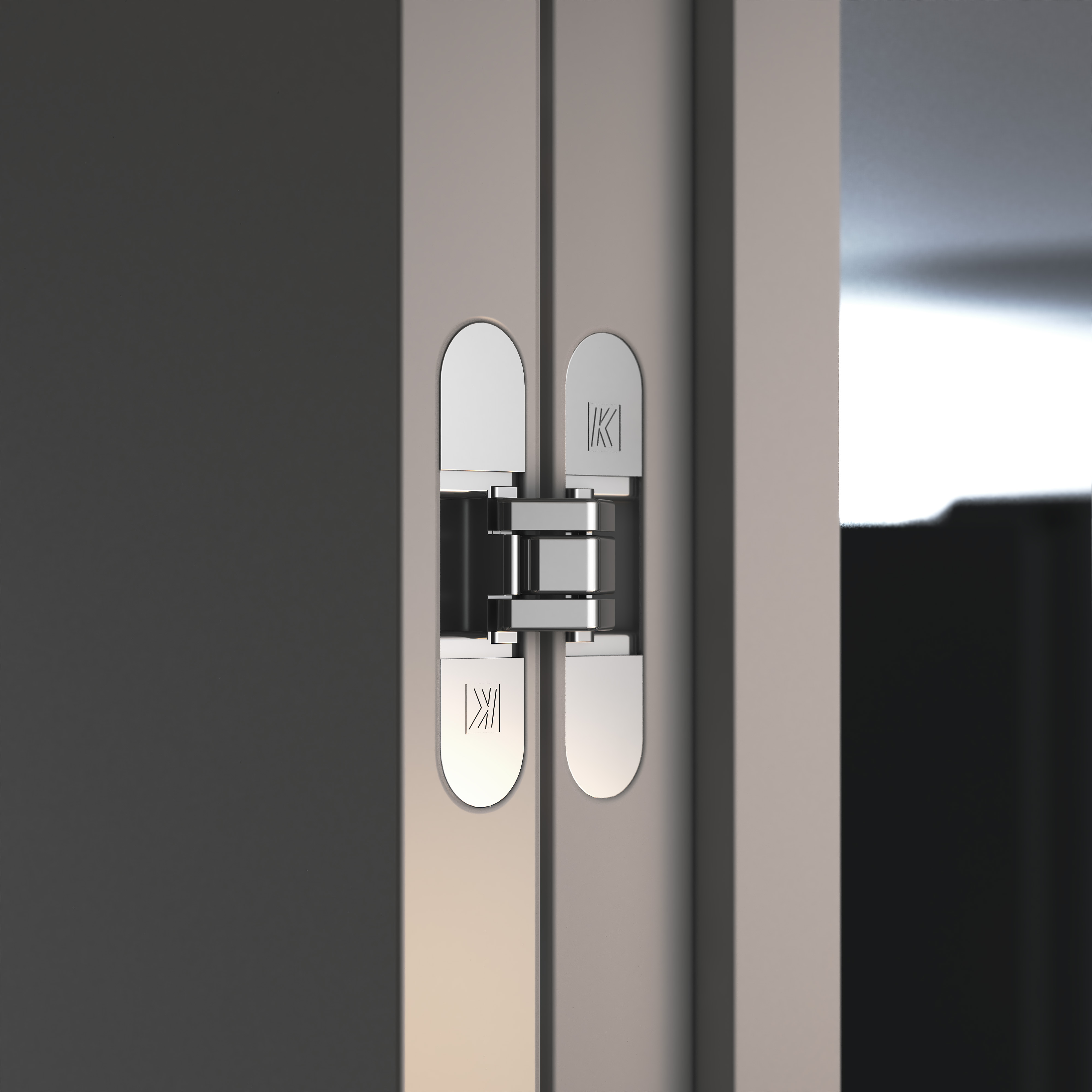 Atomika concealed hinges from Krona Koblenz - Architizer