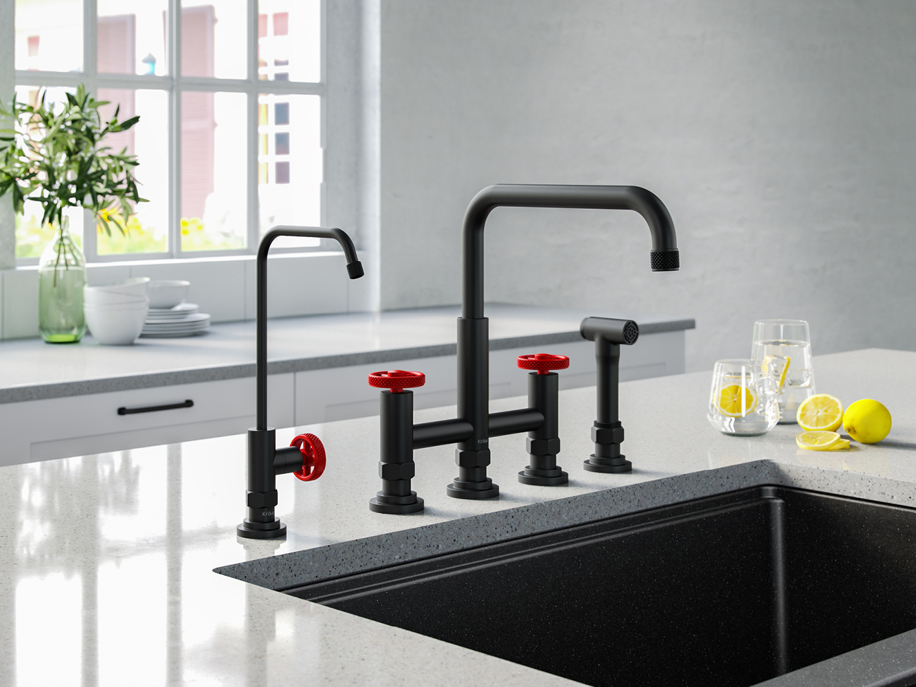Bridge Kitchen Faucets