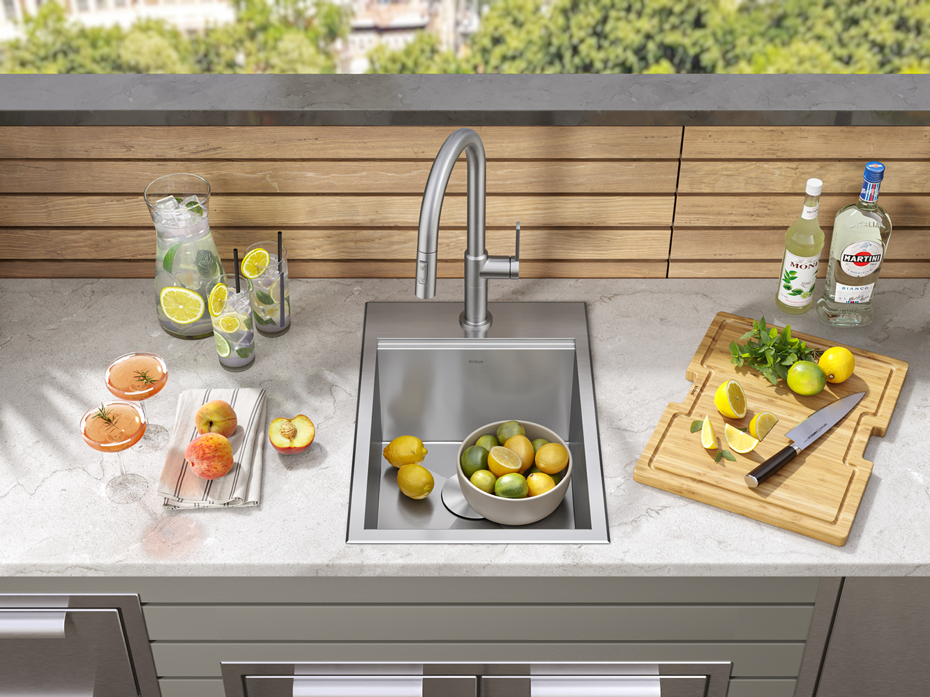 Kore™ Workstation Outdoor Sinks