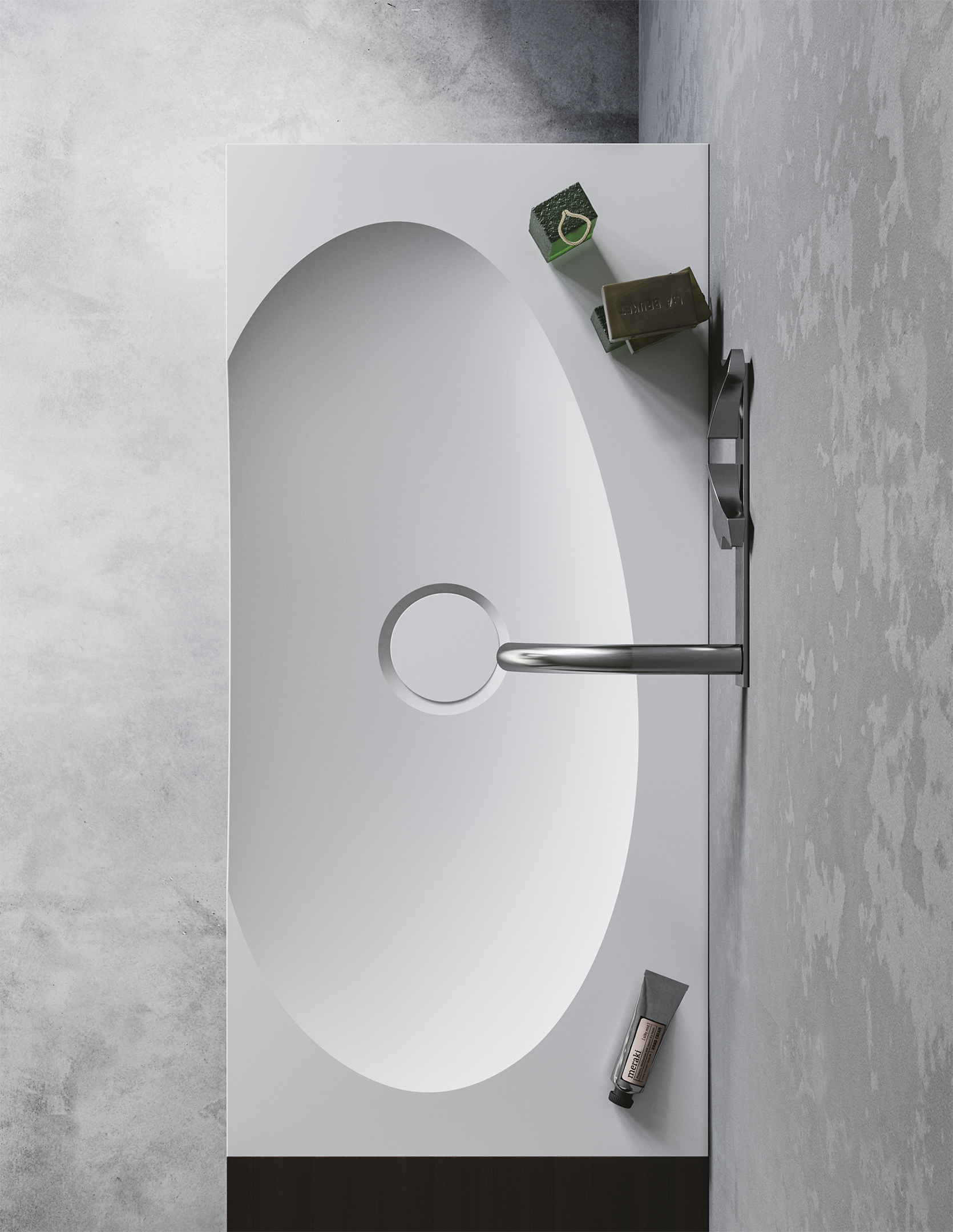 LAGOON-01bathroom sink, Solid Surface
