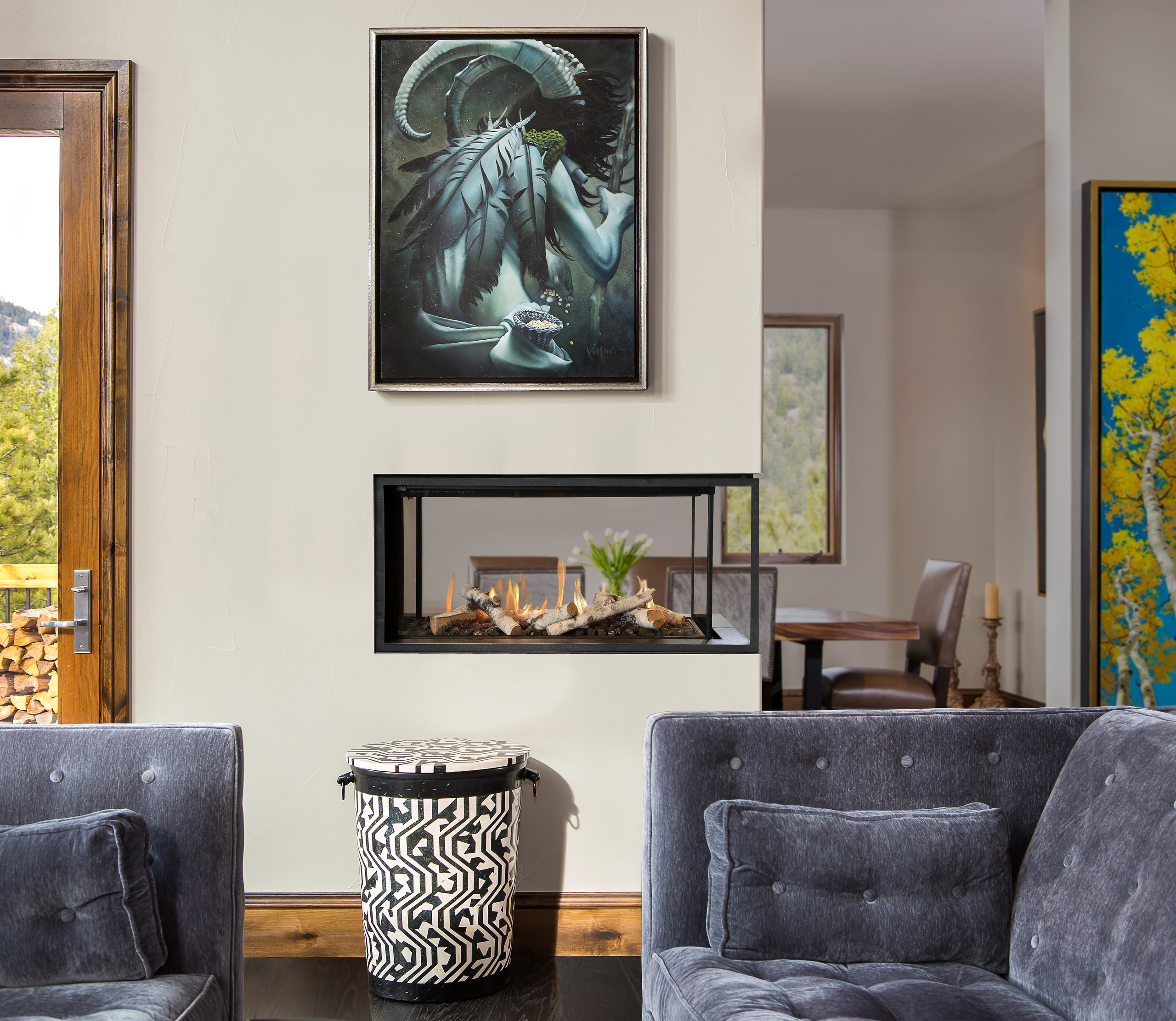 Valor LX1 Pier Gas Fireplace