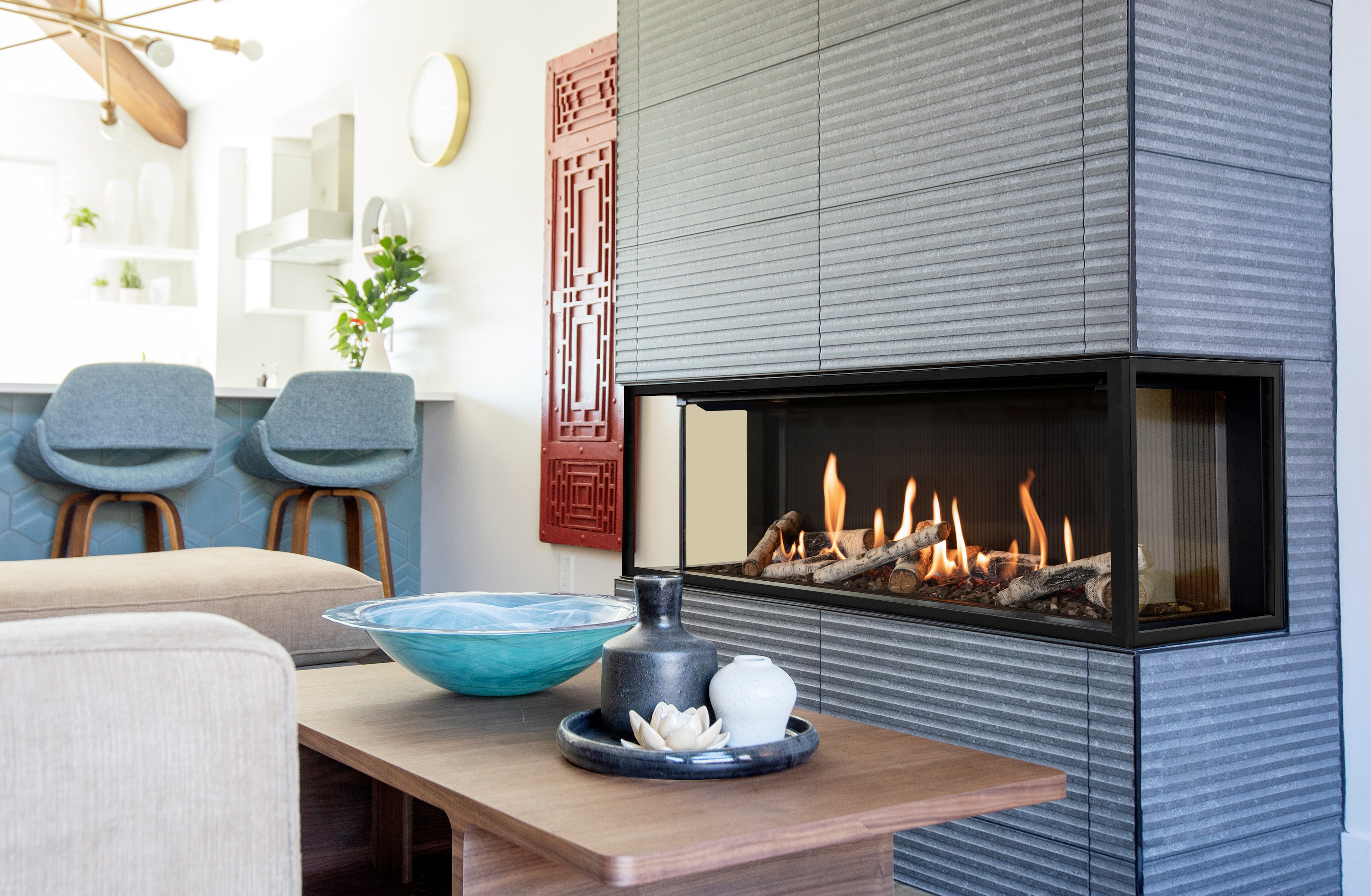 Valor LX2 Multi-Sided Gas Fireplace