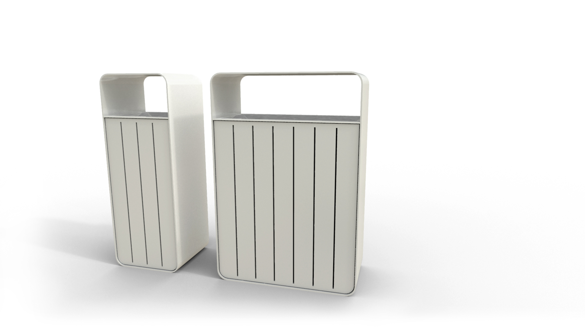 Site Pieces | Monoline Litter Bin