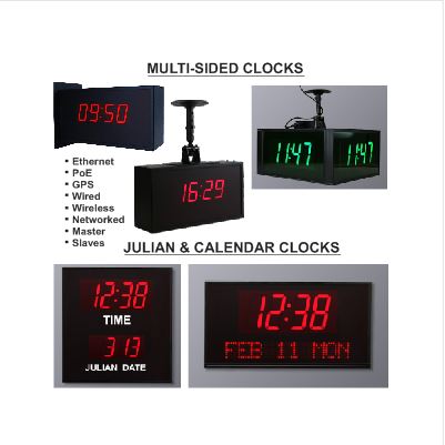 Digital Networked Clocks