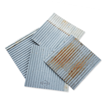 Corrugated Barn Tin Ceiling Tiles - Majority Galvanized