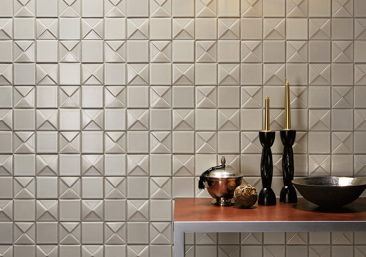JAPANESE TILE - ORIATO WHITE ORT-1