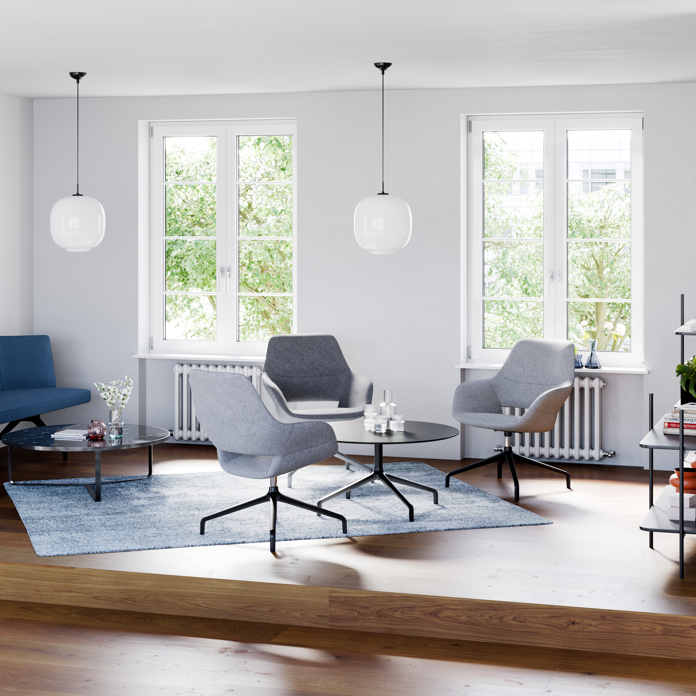 222 Upholstered chair - Occo Lounge chair