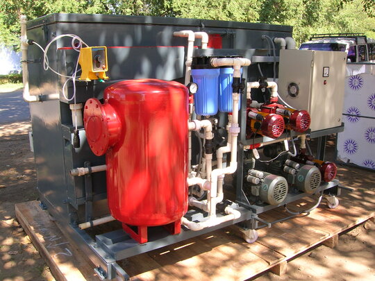 Sewage treatment plant