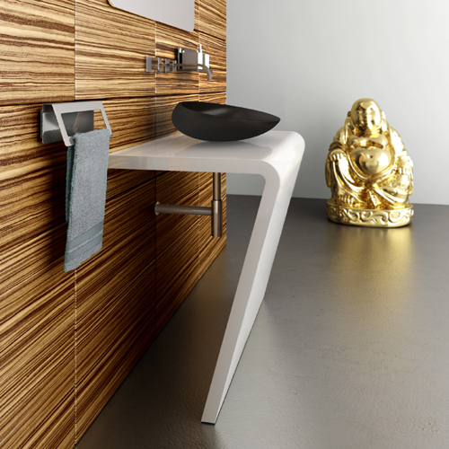 75 CONSOLE WITH BLACK COUNTER VESSEL
