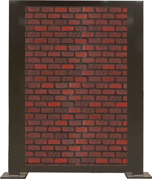 Faux Brick Screening