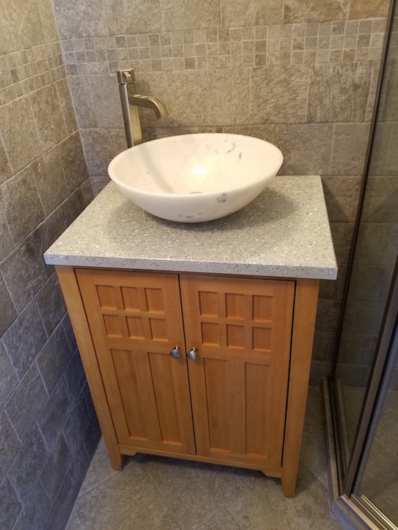 Pearl Grey Bathroom Vanity