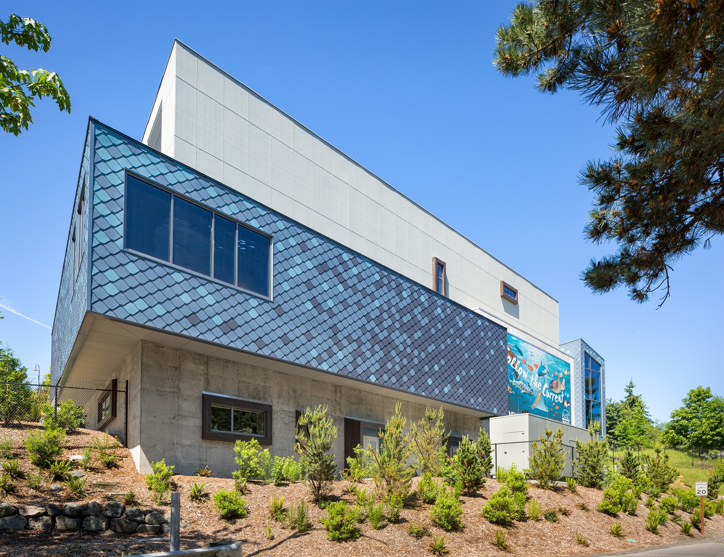 Metal Cladding - Custom Metal Finishes in Point Defiance Zoo & Aquarium