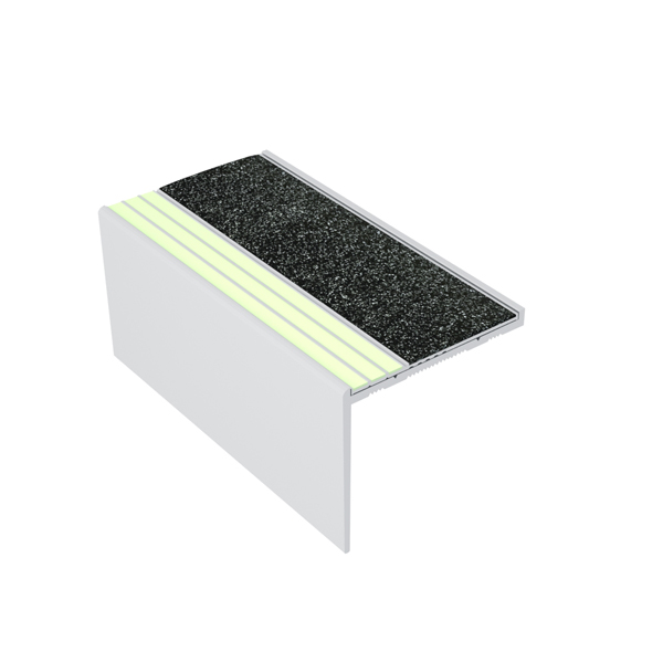 Photoluminescent Resilient Flooring Nosing