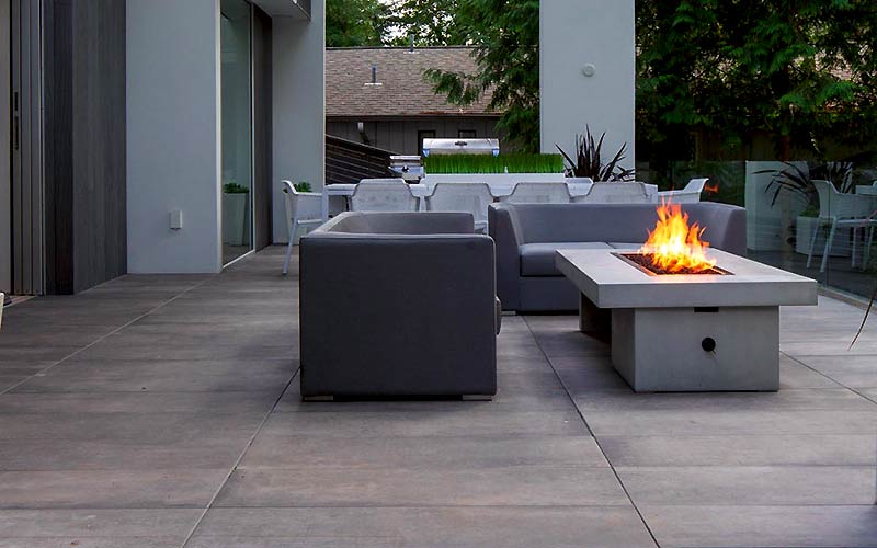 Porcelain Pavers - Cement Look