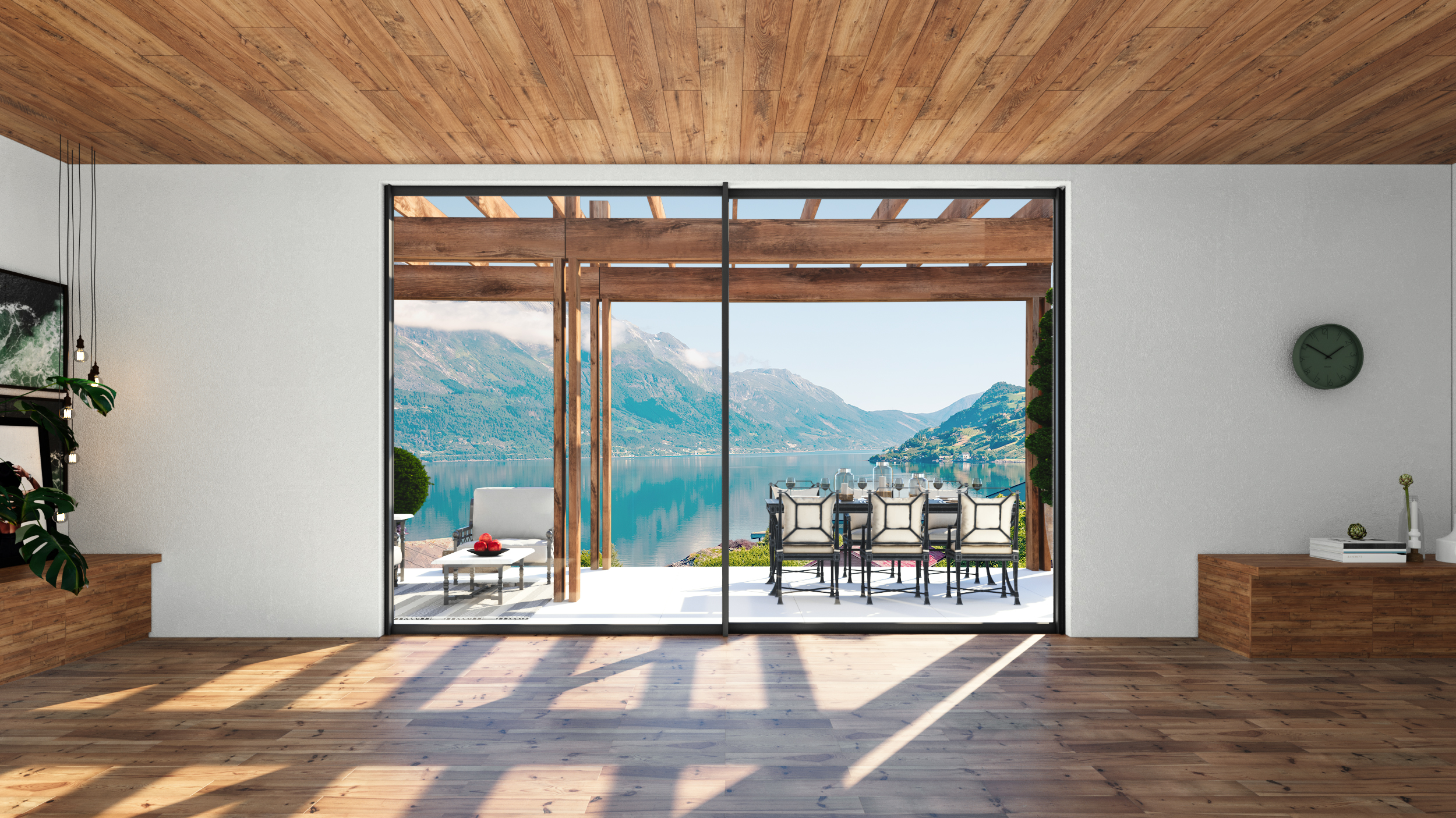 SlimPatio 68 Sliding system