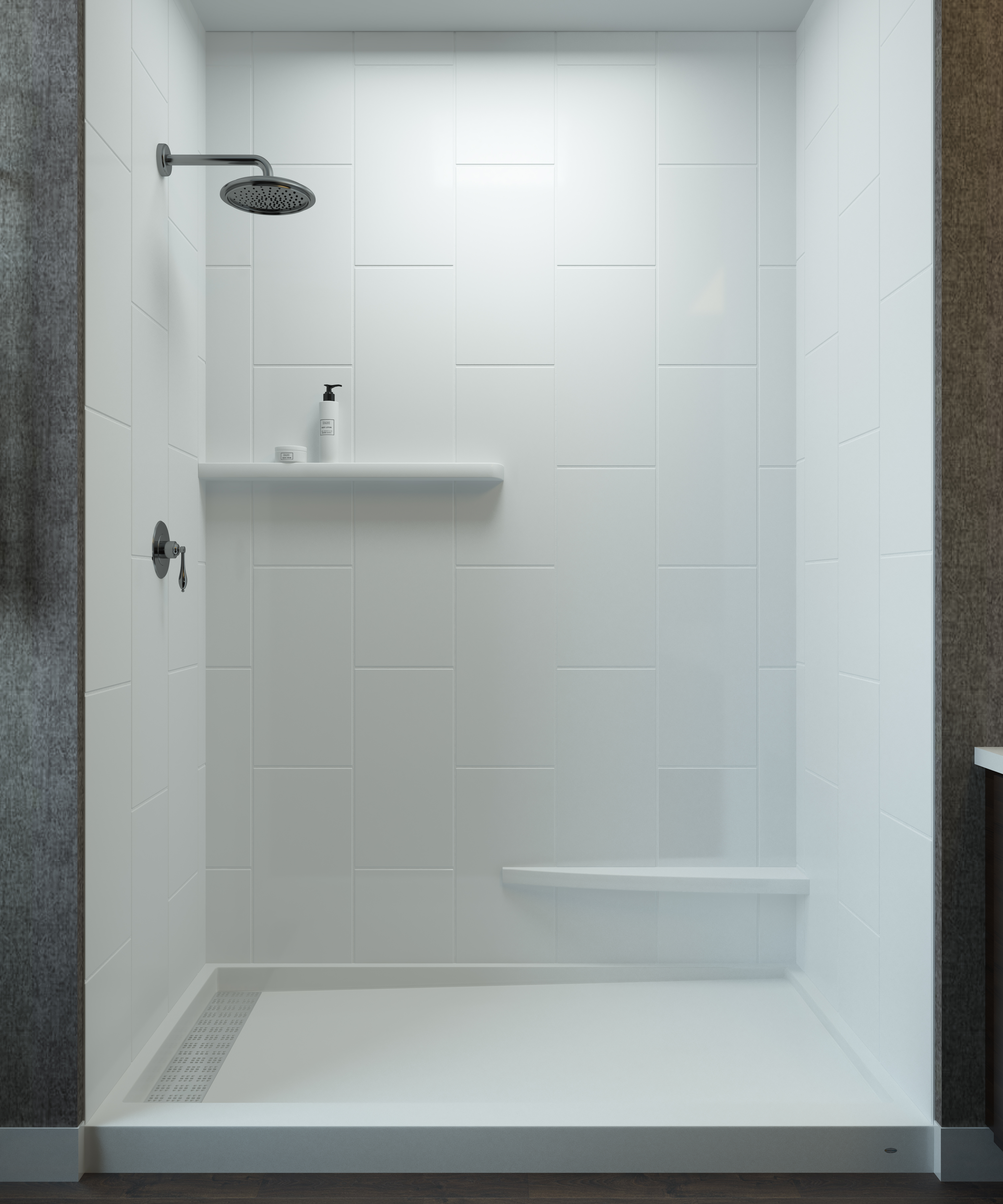 TS-CS: 10x20 Vertical Contemporary Wall Panel