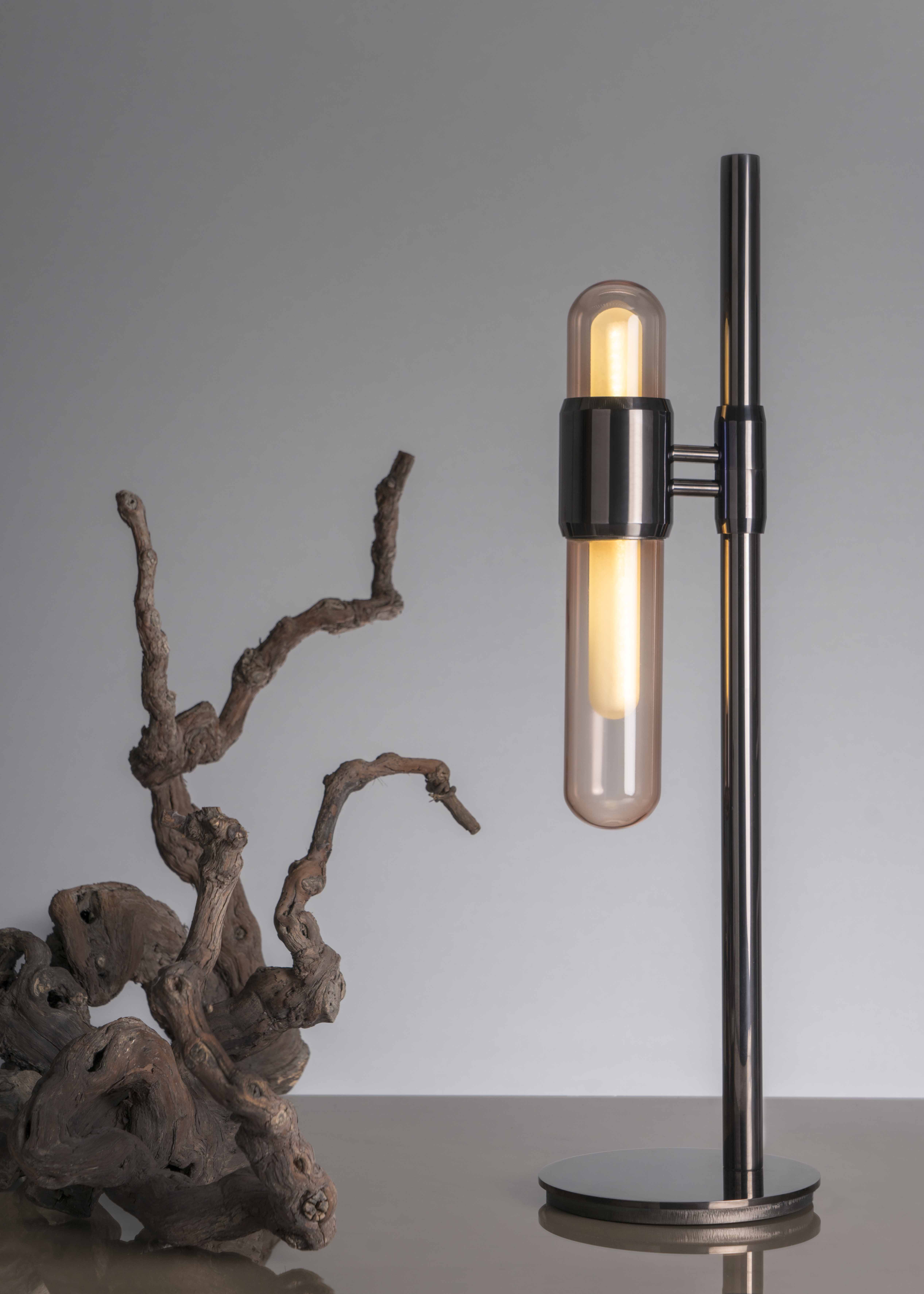 Tube II Table lamp design by Faik Kale