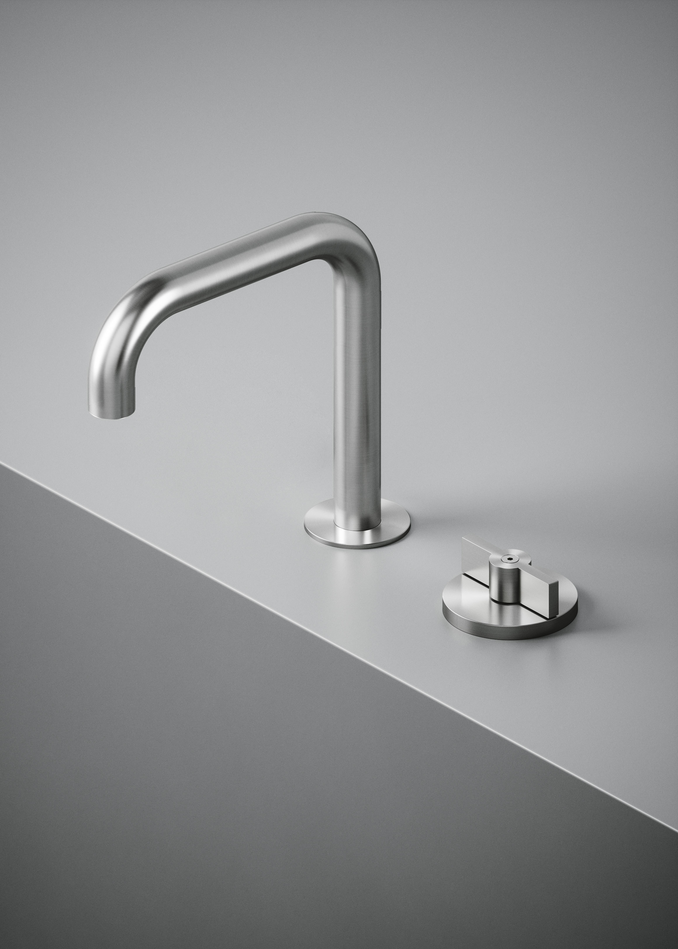Valvola01 deck mounted mixer