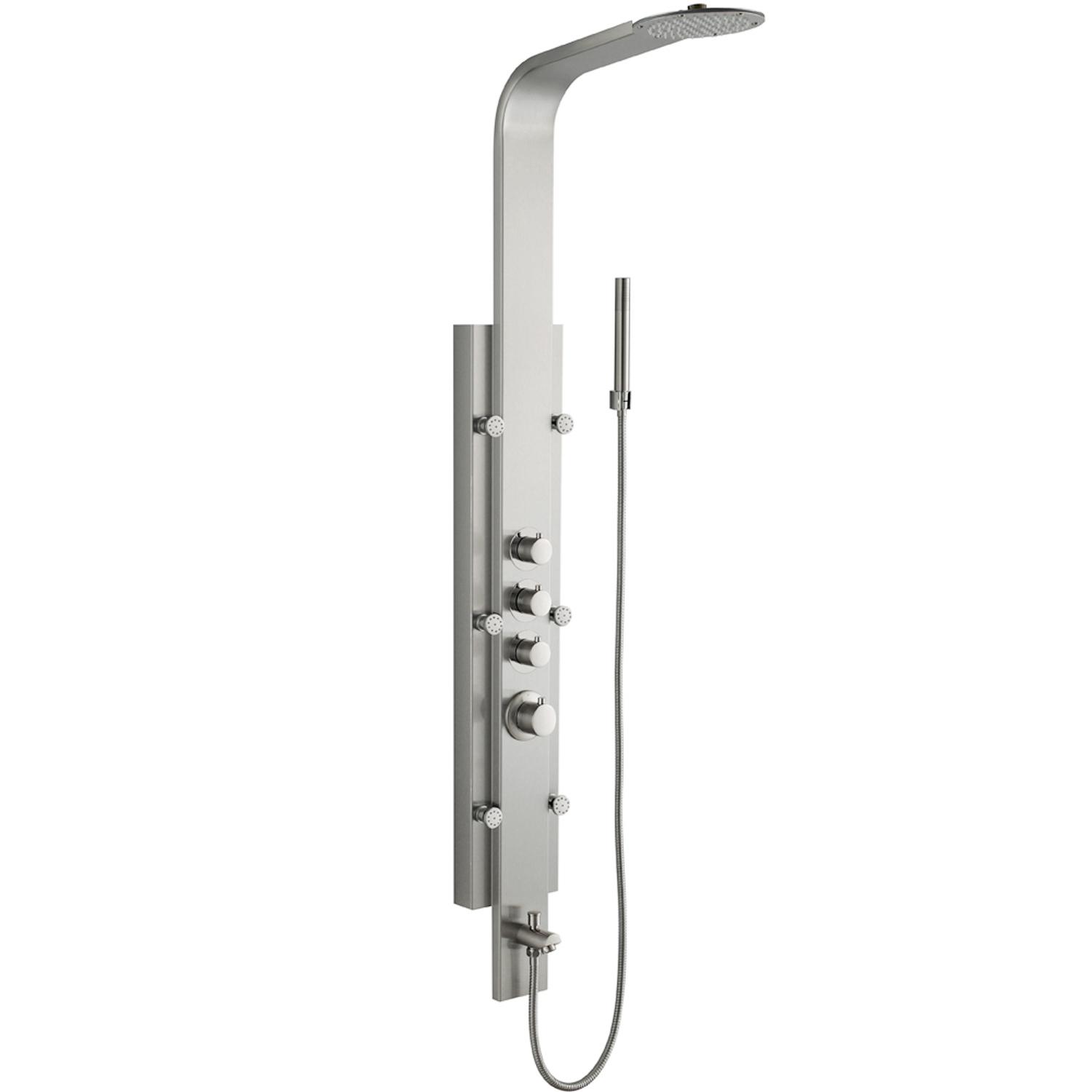 VIGO Mateo Shower Massage Panel With Spout
