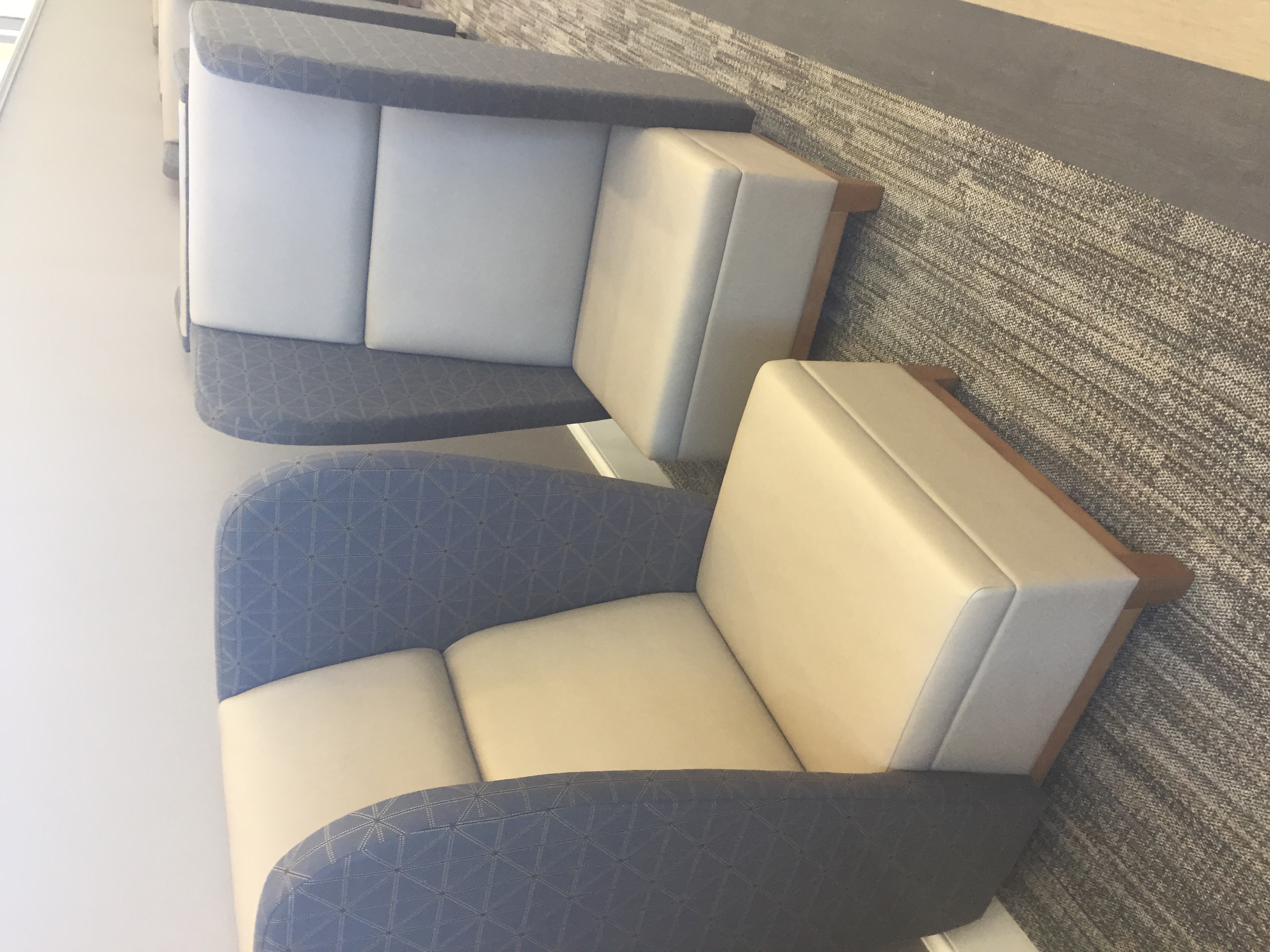 University custom lounge chair