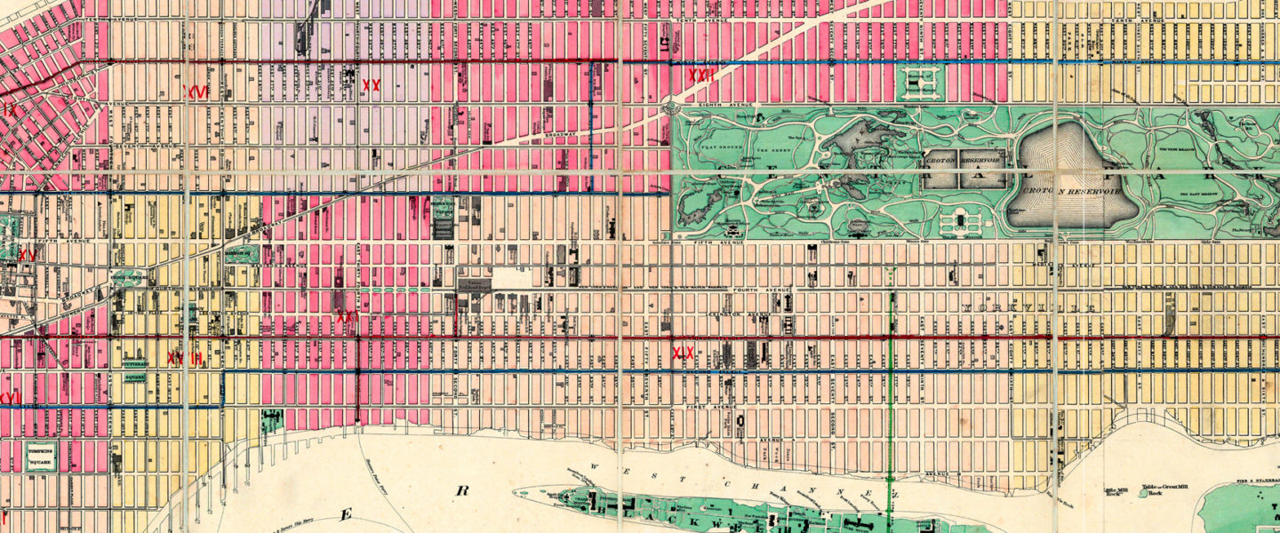 NYC Vintage Map