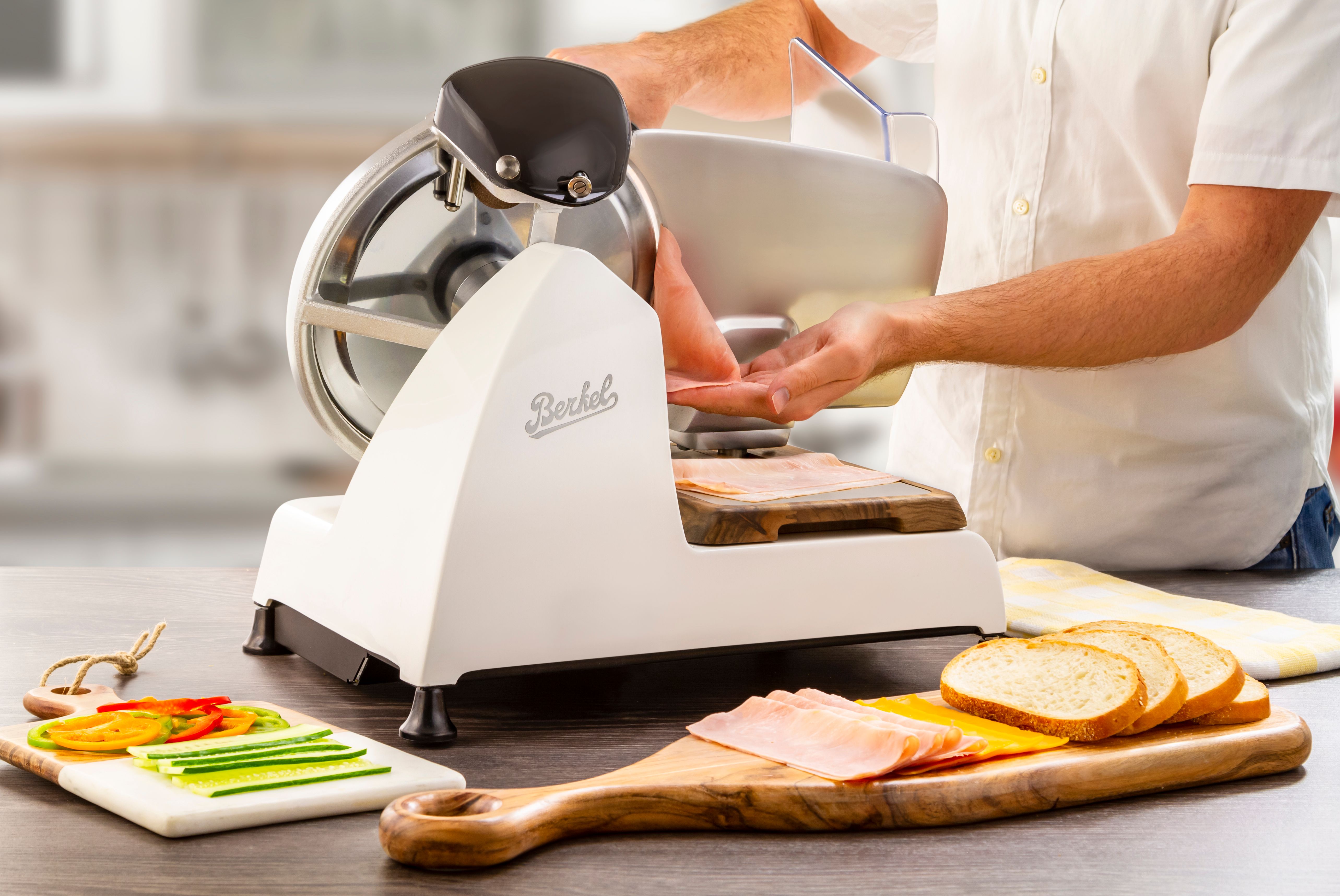 Berkel Red Line 220, White, Electric Slicer 