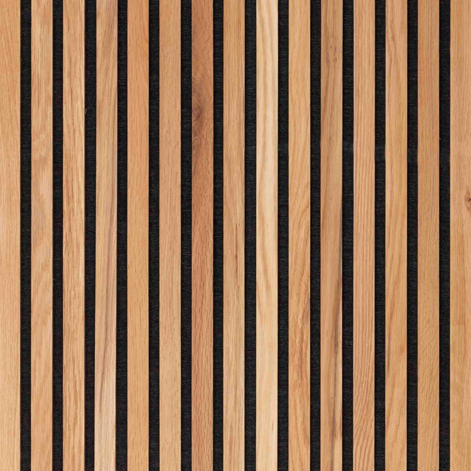 Acoustic Wall Panels, Mini Slat Oak \ Responsibly Sourced