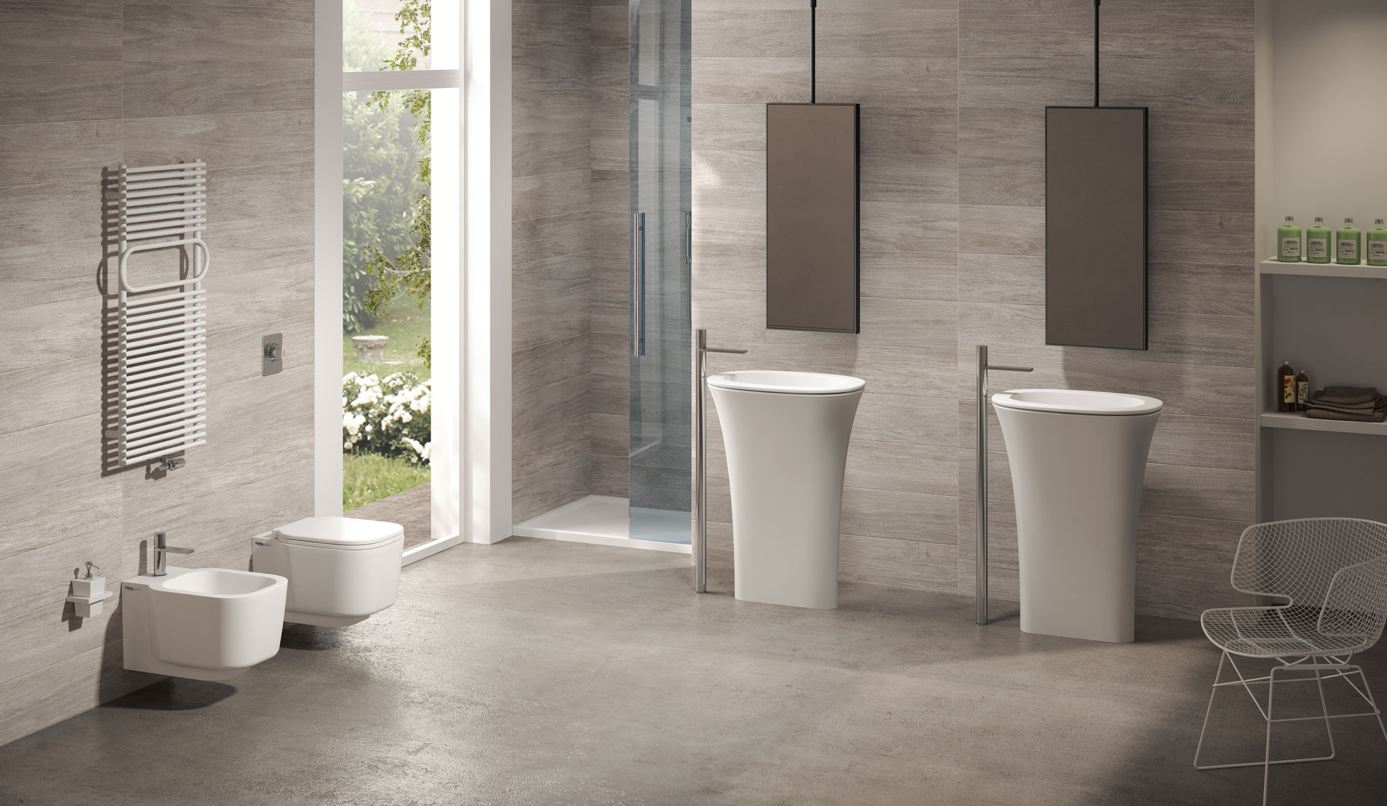  AMEDEO washbasin, design by Karim Rashid