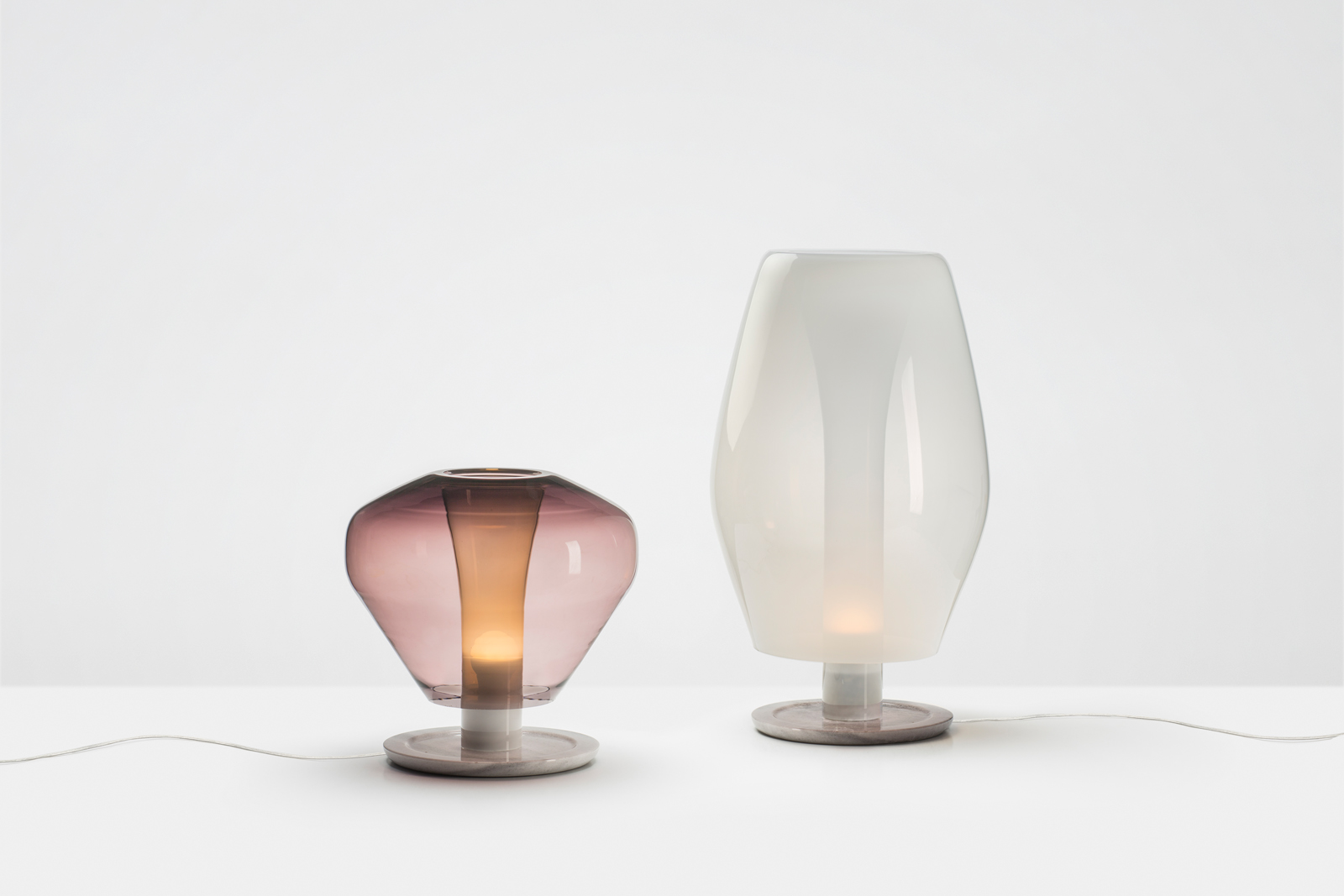 Gaia & Gino - A Glass Lamp Collection