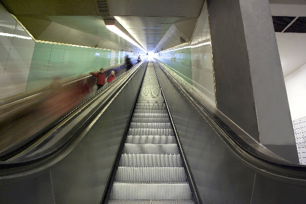 Schindler 9700® Mass Transit Escalator