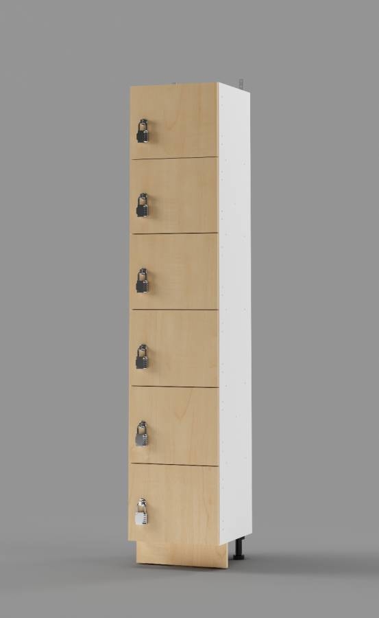 Plastic Laminate Locker