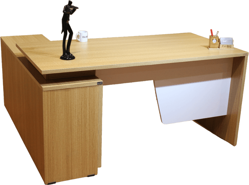 Modern L-Shaped Executive Desk