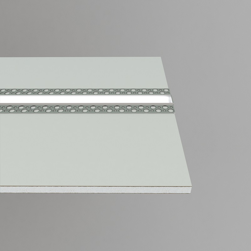 Drylyte 1” Continuum Linear LED - Recessed Spakle Flange 