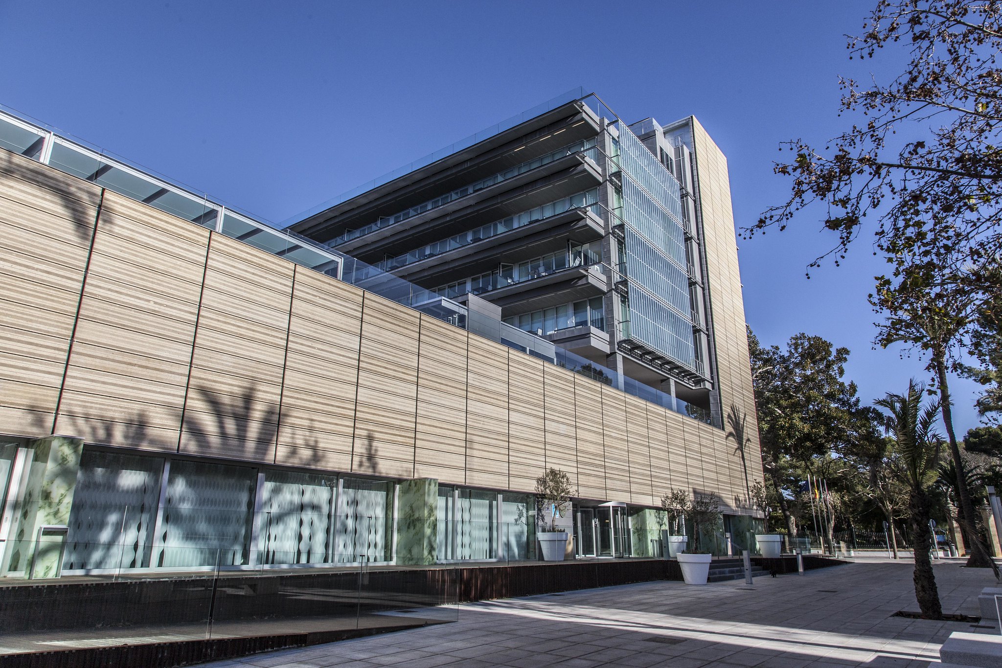 EXTERIOR WALLS | FACADES in natural stone Albamiel