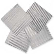 Corrugated Metal Ceiling Tiles - Galvalume