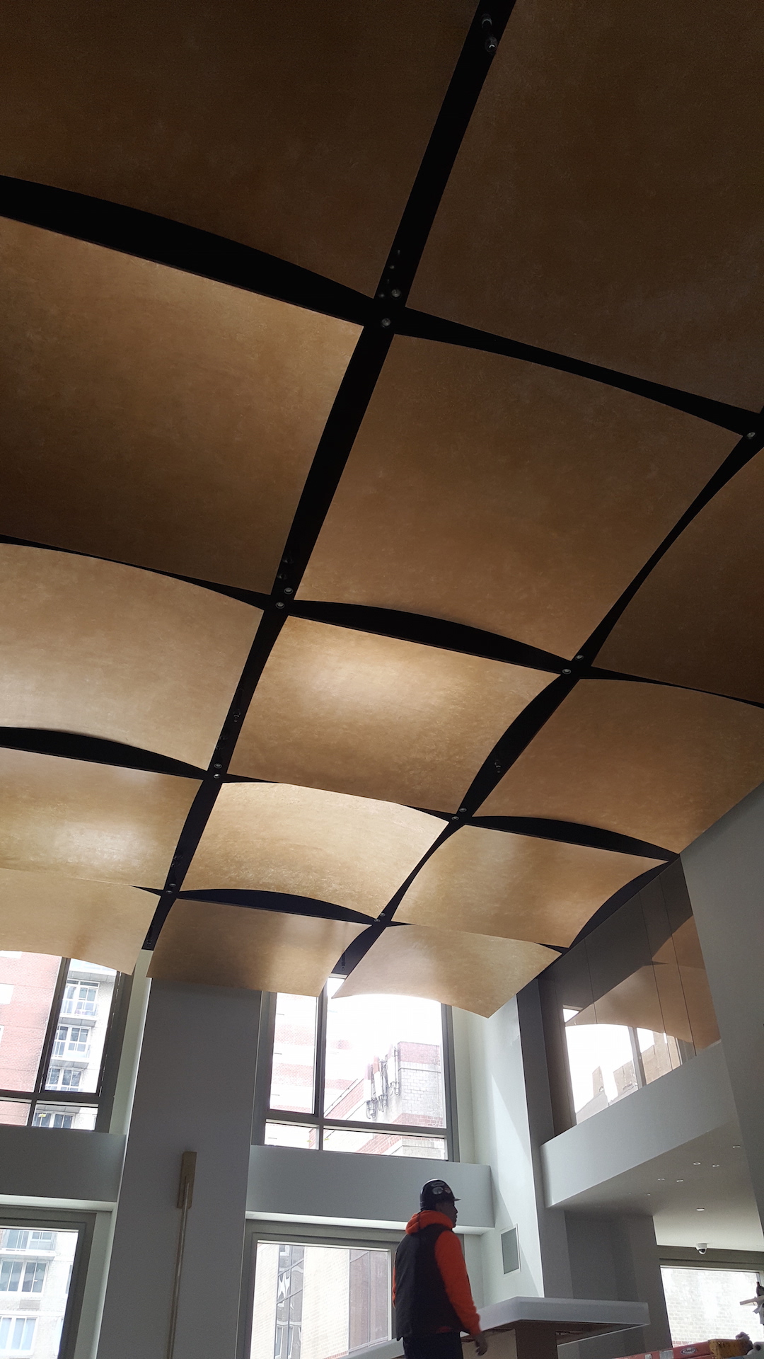 gold leaf panel
