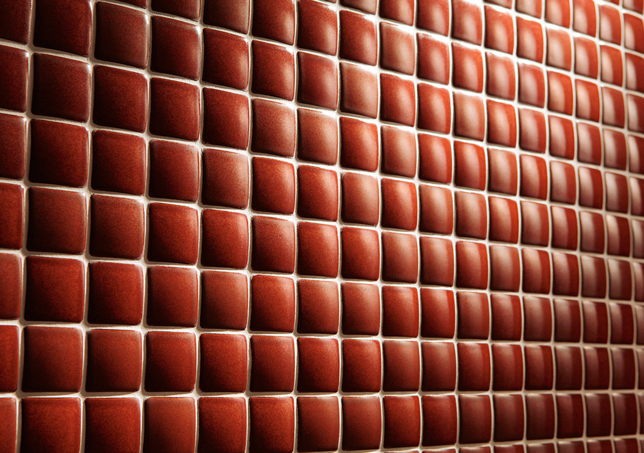 JAPANESE TILE - MADOKA-R RED MDK33