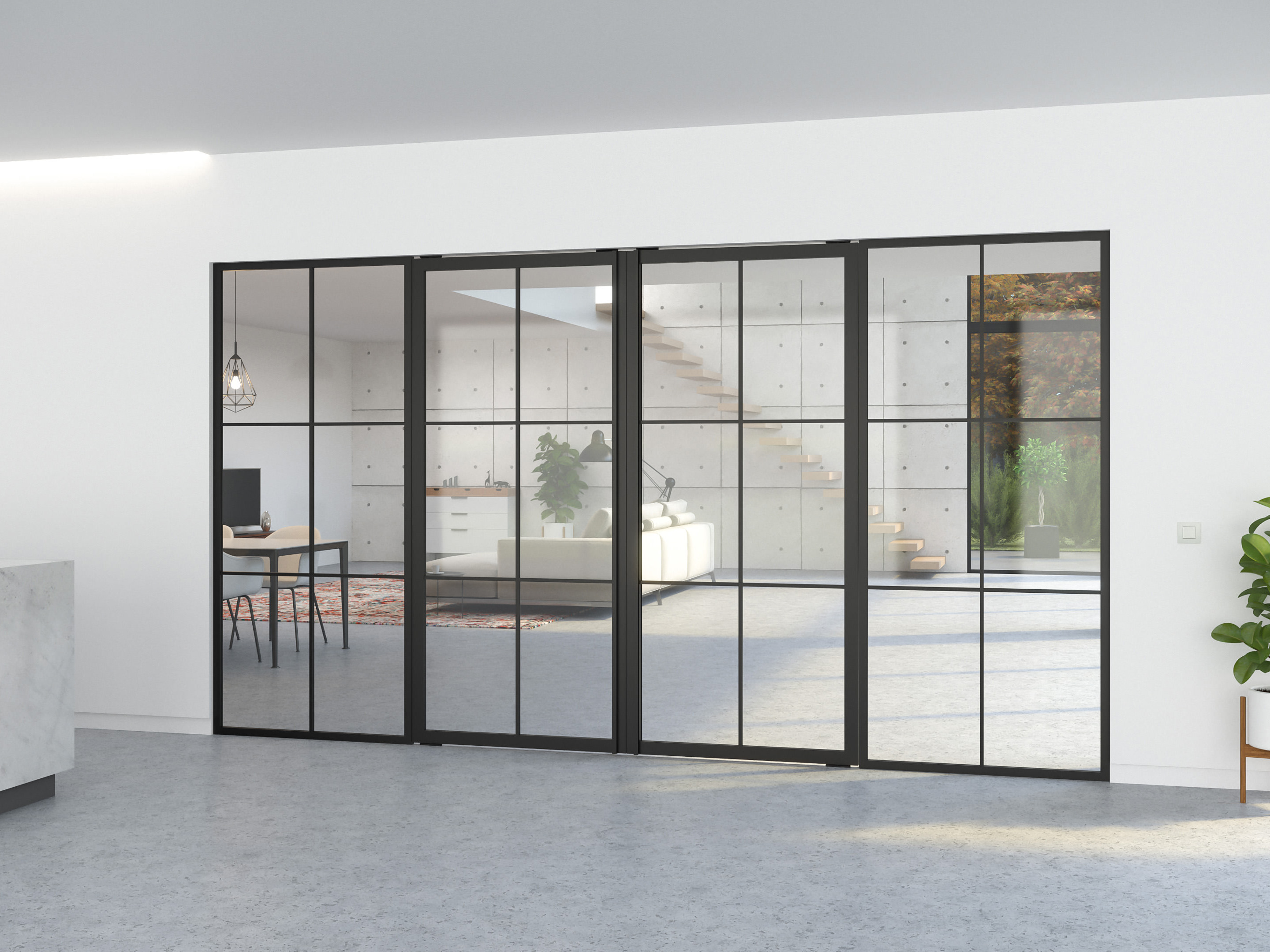 Portapivot 5730 double door + fixed partitions