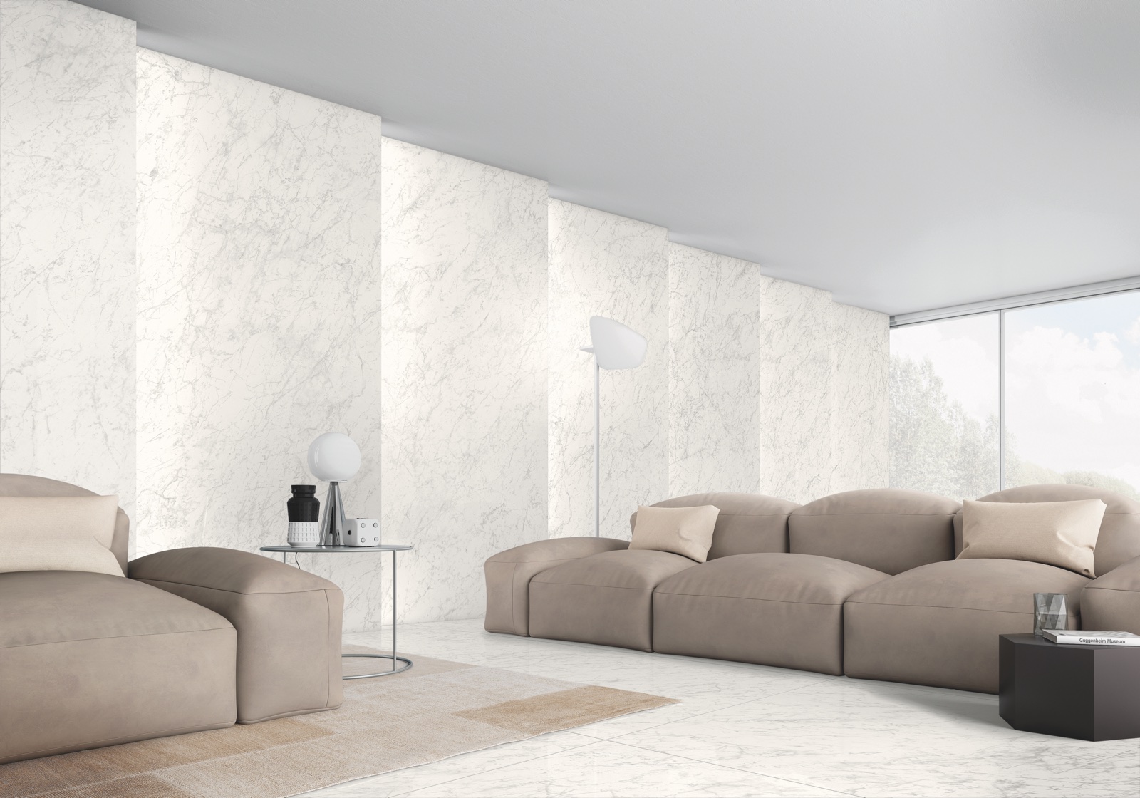 Kontinua: porcelain stoneware tiles in large dimensions to broaden the horizons of design 
