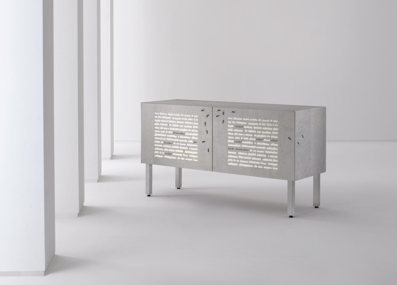 Le Formiche Nere | Intarsia Sideboard