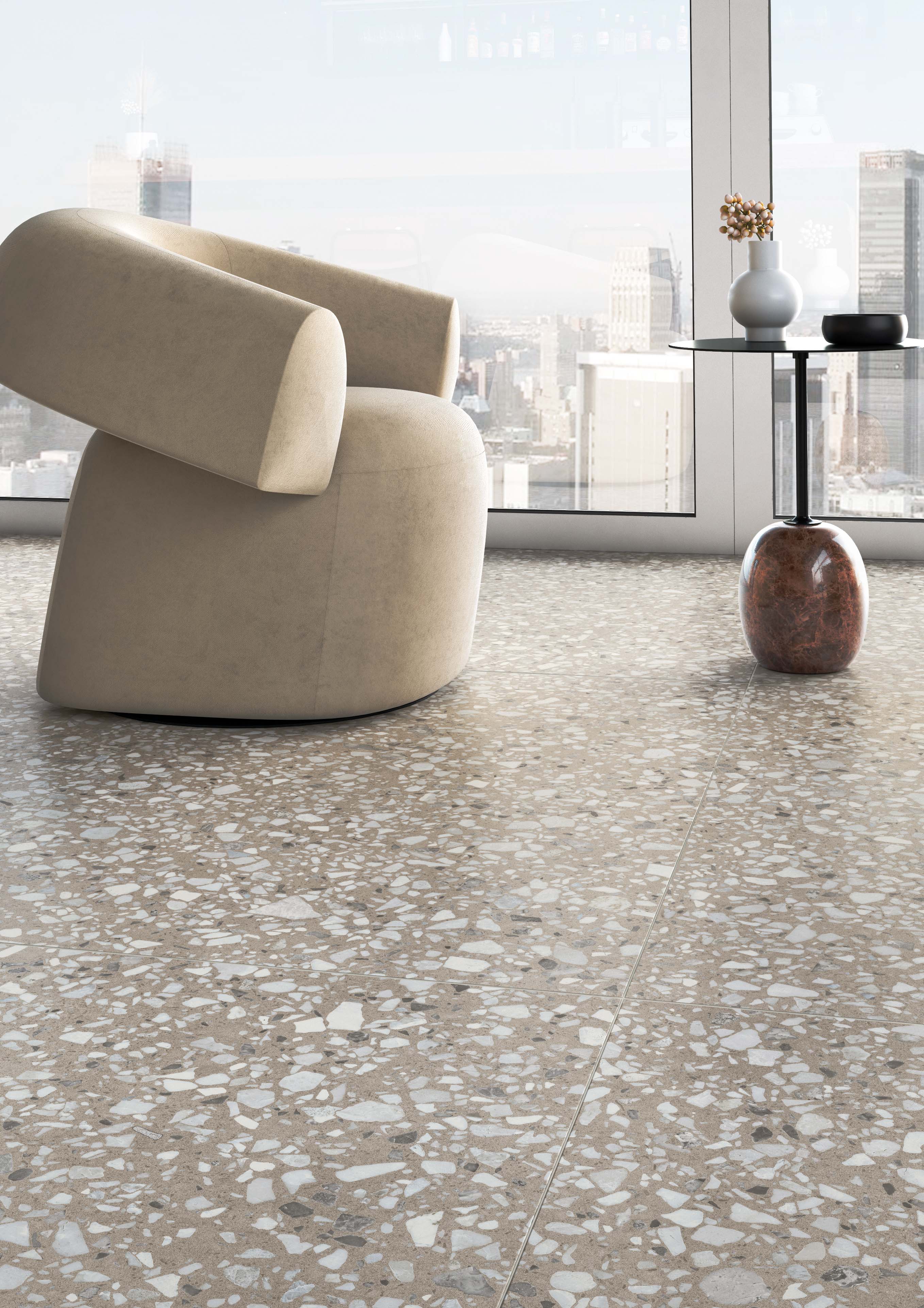 How to decorate your home with Casalgrande Padana’s terrazzo tiles