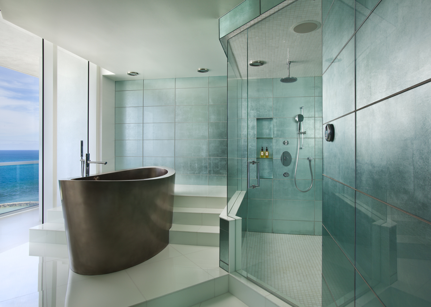 Stainless Steel Elliptical Japanese Tub